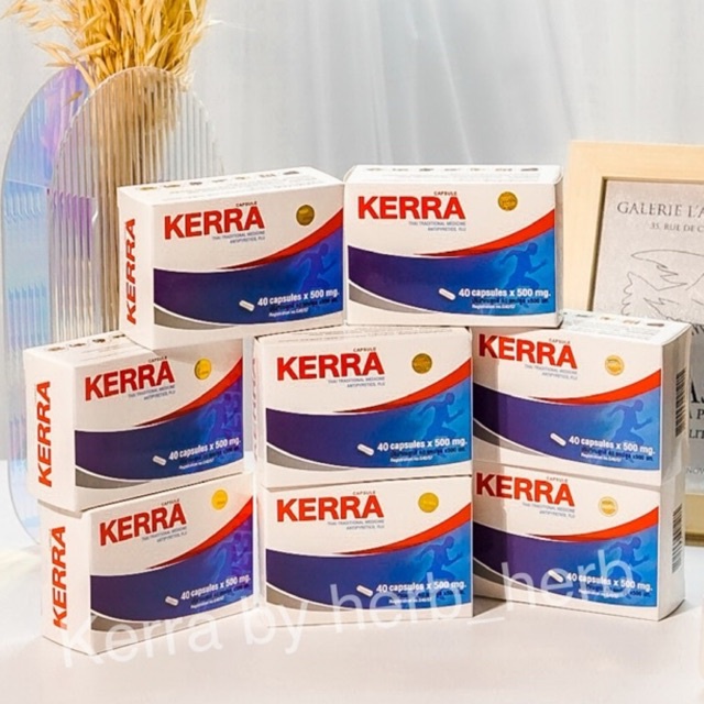 เซ็ท 8กล่อง🥰 ส่งทันที🚀 แท้ล้าน%💥 ยาเคอร่า Kerra เคอร่า ต้านเชื้อไวรัส ต้านโควิด เคอร์ร่า มีใบอนุญาติ