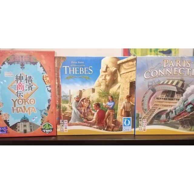 Boardgame Yokohama/ Thebes Paris/ Connection