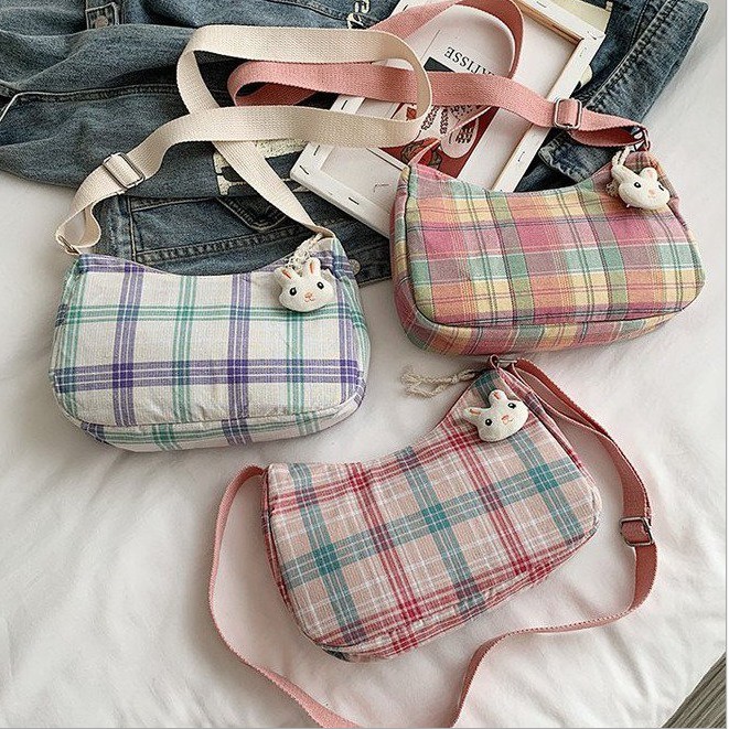 พร้อมส่ง กระเป๋าสะพายข้าง Cc-186