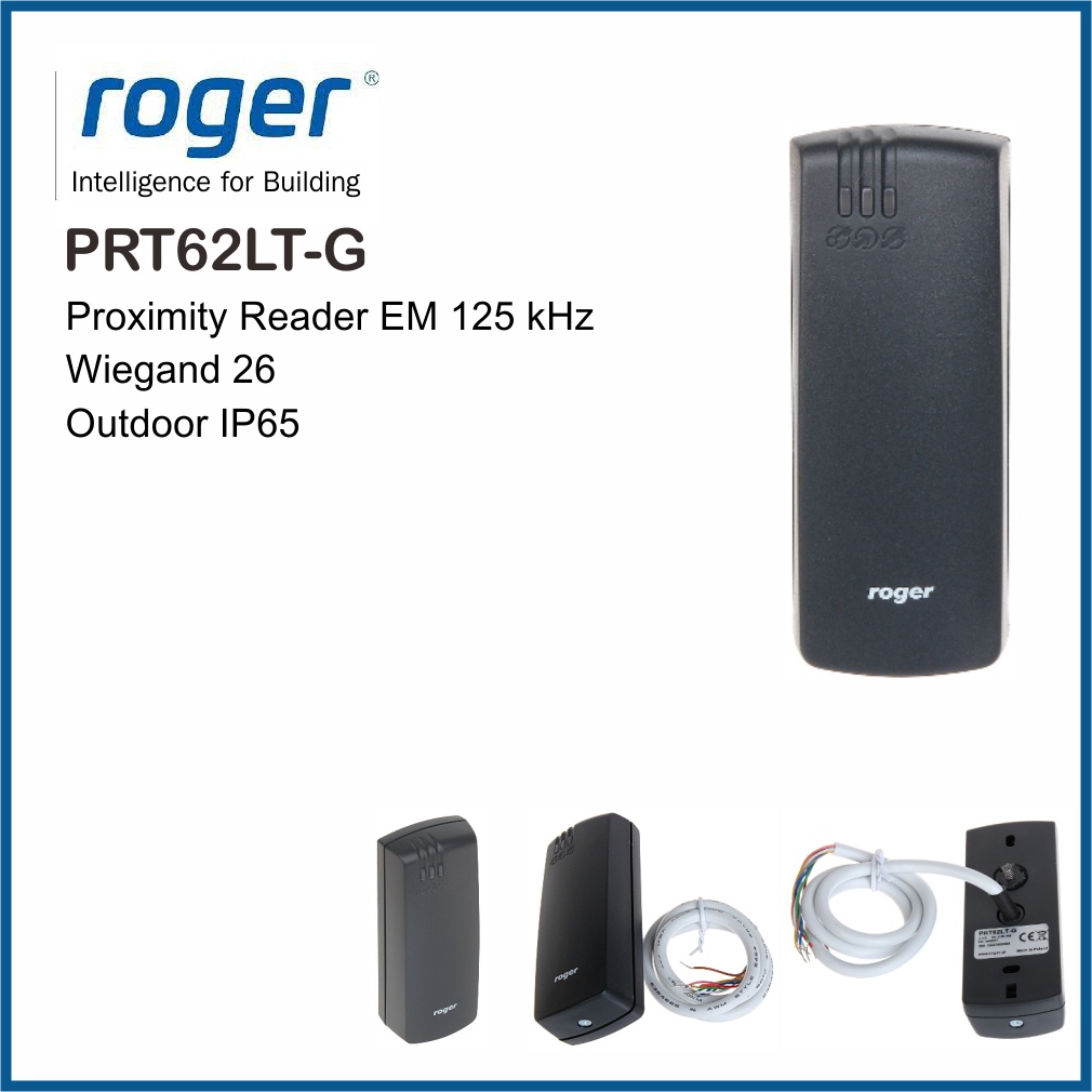 ROGER PRT62LT Proximity Reader EM 125 kHz