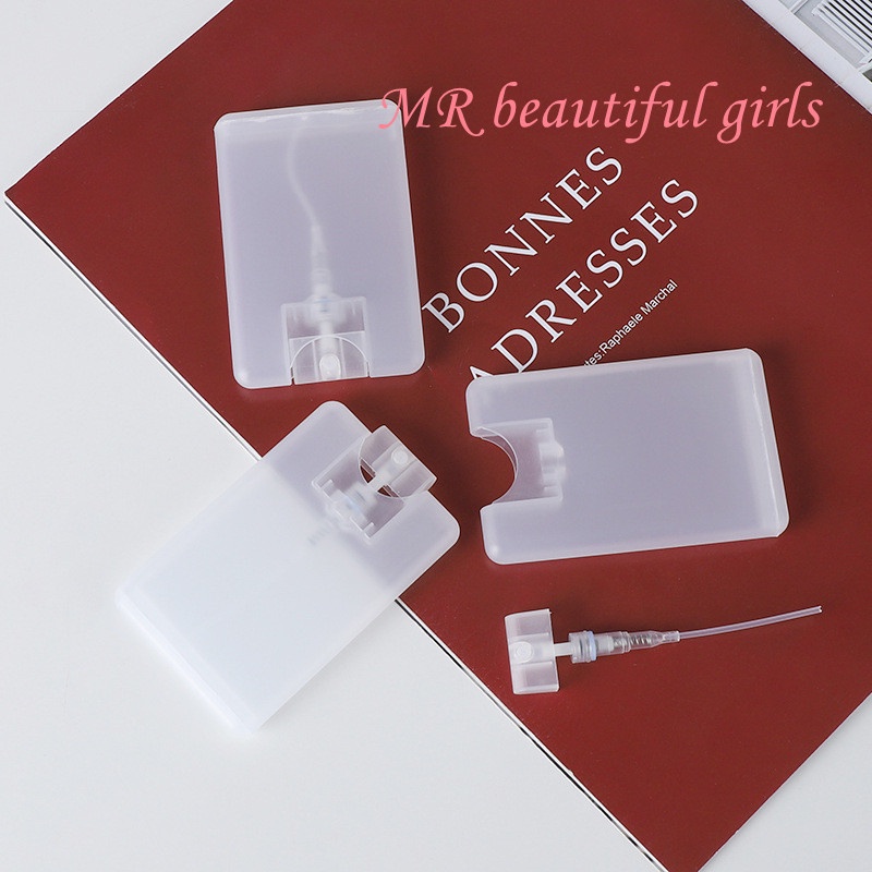 MR beautiful girls สเปย์การ์ด 20ml ใส่น้ำหอม เเอลกอฮอล์ ขวดสเปรย์ พกพาสะดวก คุณภาพดี