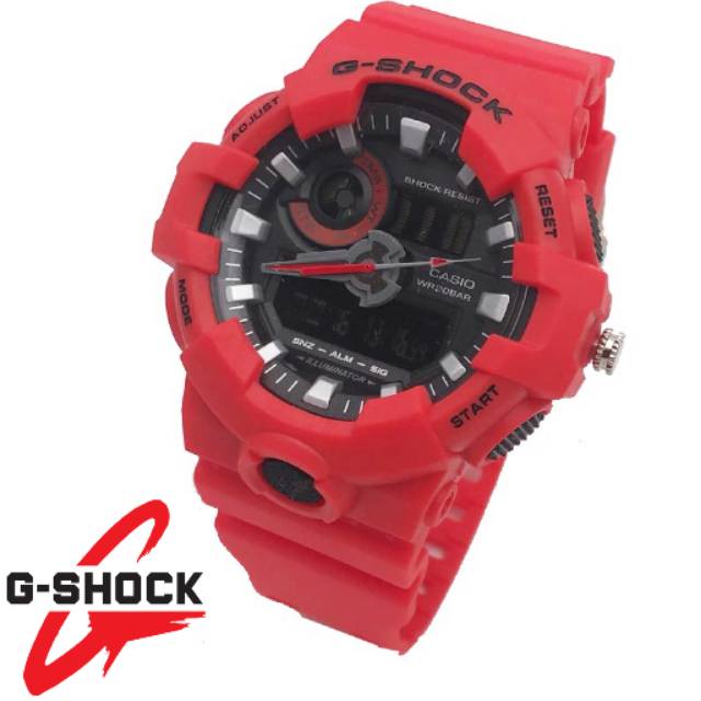 Merah นาฬิกา Gshock GA700 สีแดง