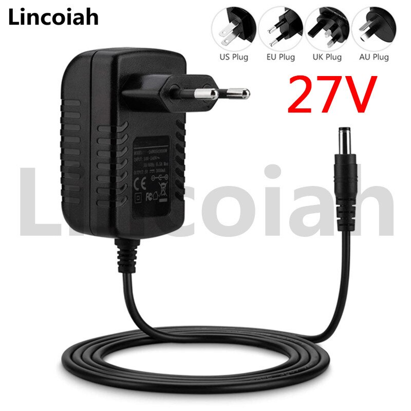 1PCS คุณภาพสูง DC 27V 1A 0.5A อะแดปเตอร์ AC 100 V-240 V Converter Switching Power Supply 500mA 1000m