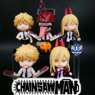 โมเดล Chainsaw Man จำนวน 5 ตัว ขนาด 10 Cm ขายเป็นชุดๆ ราคาถูก พร้อมส่งทันที (ตัวสีส้มมีเฉพาะยกชุด 4 ตัว)💥💥💥💥