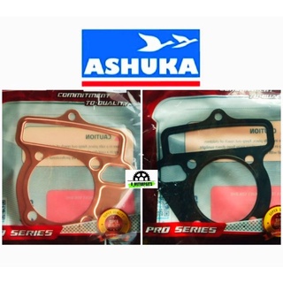 หัวปะเก็นทองแดง สีดํา Ex5 Dream STD 53 54 55 56 57 58 59 60 61 มม. Ex5 ASHUKA w100 Class1 UP racing