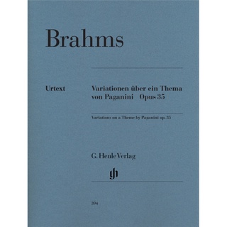 BRAHMS Paganini Variations op. 35 (HN394)