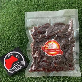 เนื้อแดดเดียว อิสลาม  500 กรัม حلال พร้อมฉีกถุงทอด ค๊อดอร่อย ส่งฟรี
