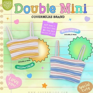 Covermilks💖เสื้อสายเดี่ยว ผ้านุ่ม