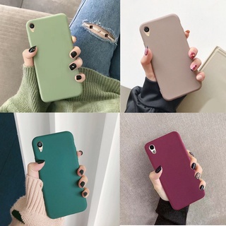 Oppo A37 A37F R9 R9S สีแคนดี้ ผิวด้าน Tpu นิ่ม กันกระแทก บาง เคส Tpu นิ่ม