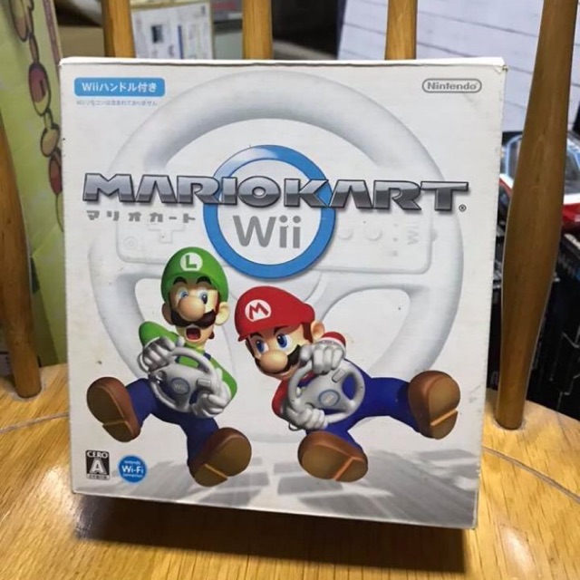 สินค้าขายดี Wii Round Steering Wheel พวงมาลัย Wii แท้ Nintendo จอยเกมส์ แผ่นเกมส์ จอยปืน nintendo