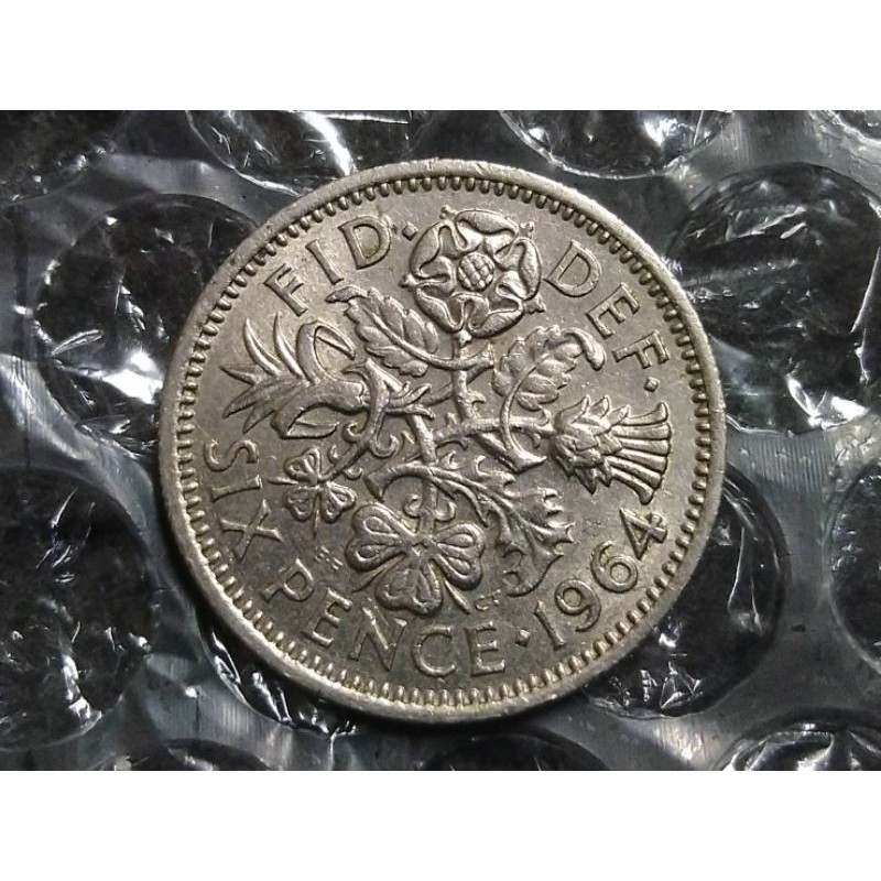 เหรียญ​ต่างประเทศ​(907)United Kingdom​1964