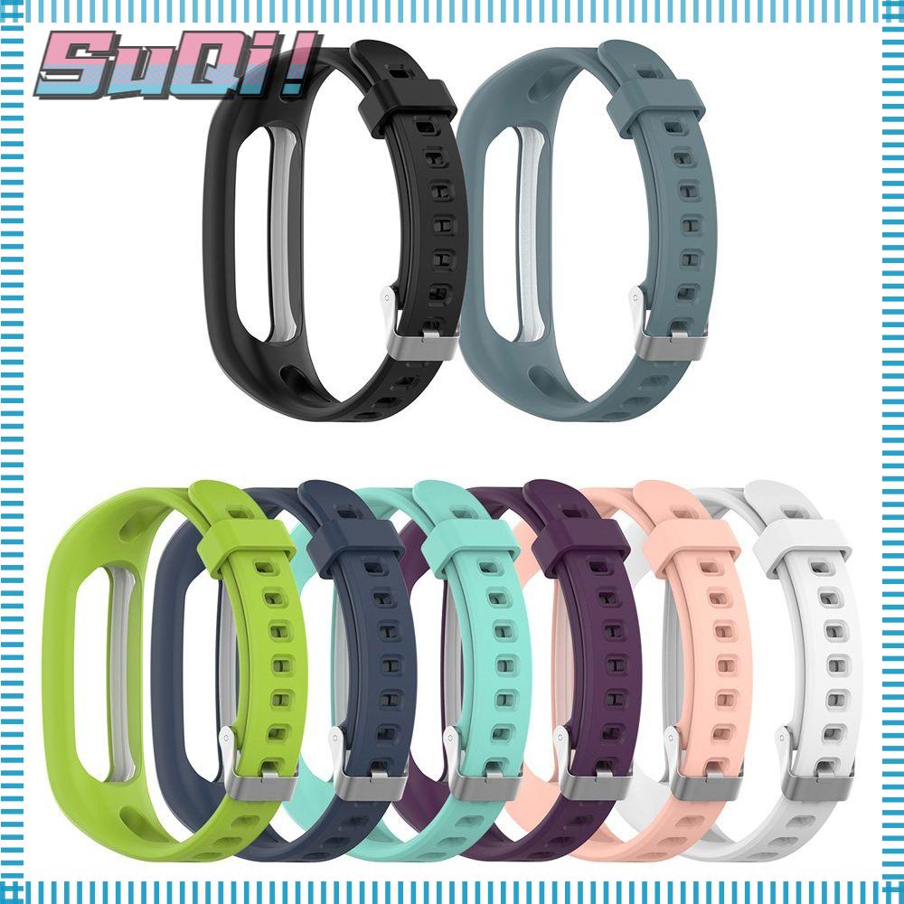 Soft Silicone Replacement Watch Strap Band For Huawei Honor 4 Running / Huawei Band 4e 3e Smart Watch