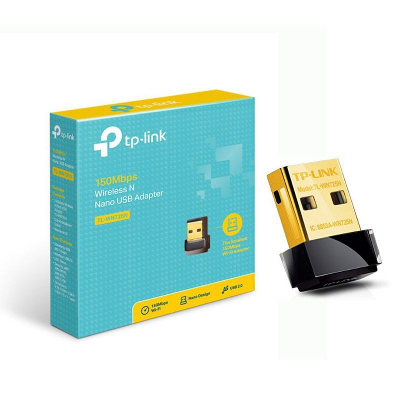 WIRELESS USB ADAPTER (ยูเอสบีไวไฟ) TP-LINK TL-WN725N N150 NANO