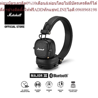 Marshall หูฟังไร้สาย - Marshall Major III Bluetooth Black