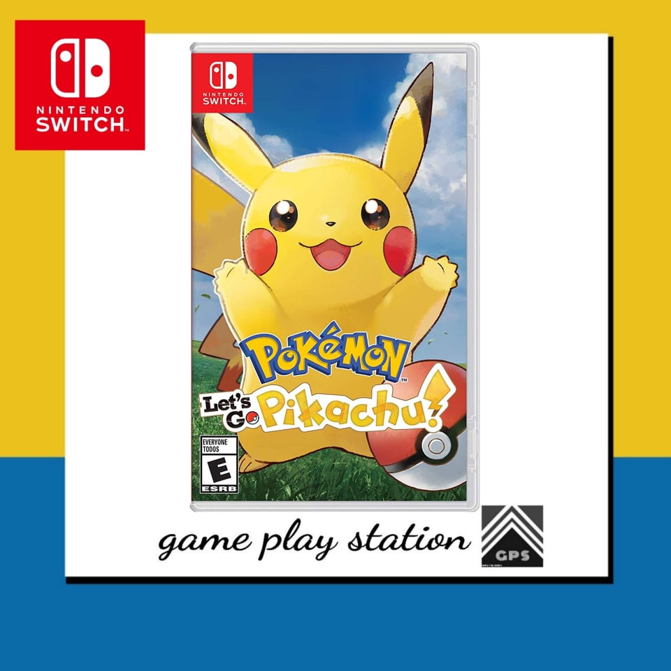 nintendo switch pokemon let's go pikachu ( english )