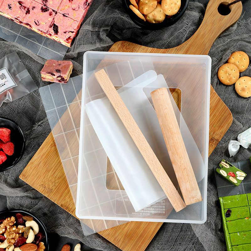 Nougat Snowflake Crisp Shaped Plate แม่พิมพ์ซิลิโคนตัดชุด 5 ชิ้น Snowflake Crisp Shaped Mold 5in1 No