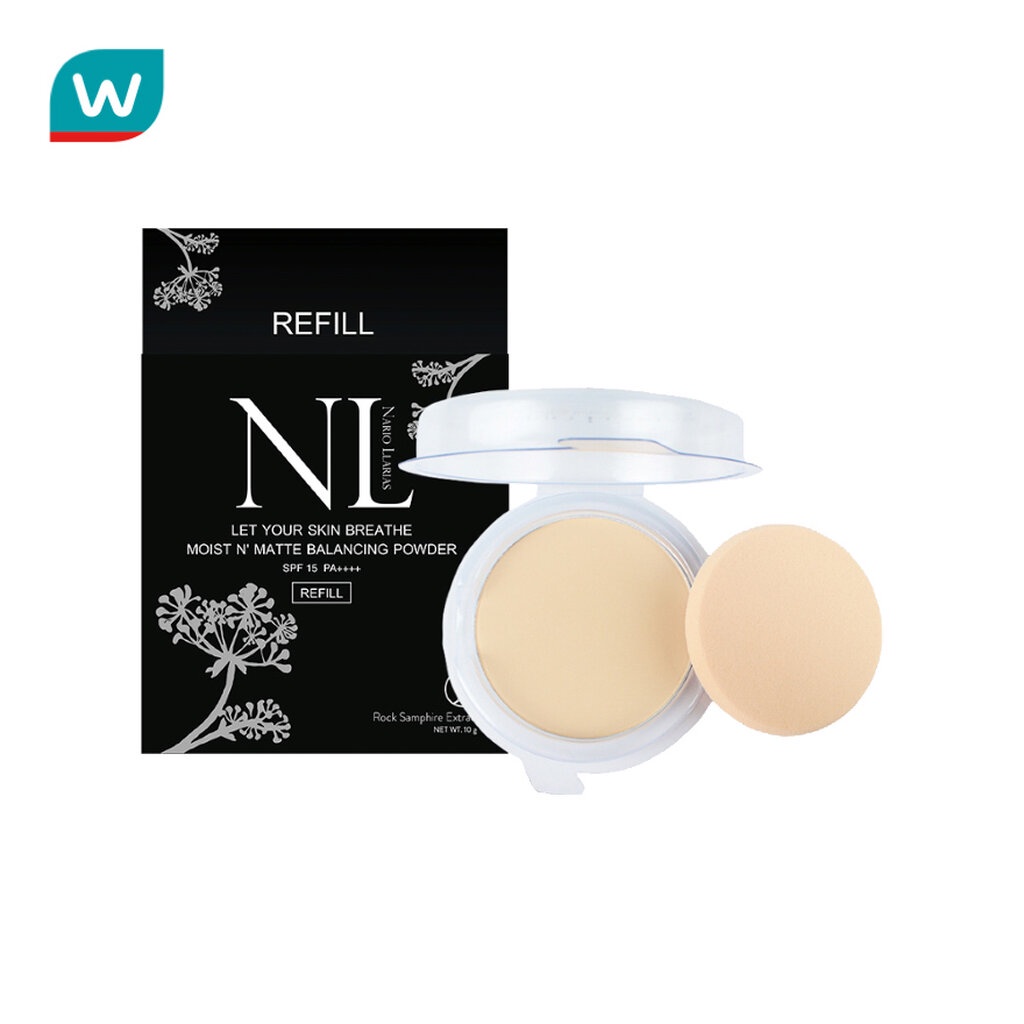 Nario นาริโอะ ลาเรียส บาลานซิ่ง พาวเดอร์ (รีฟิล) 10 ก. #11 Natural nude