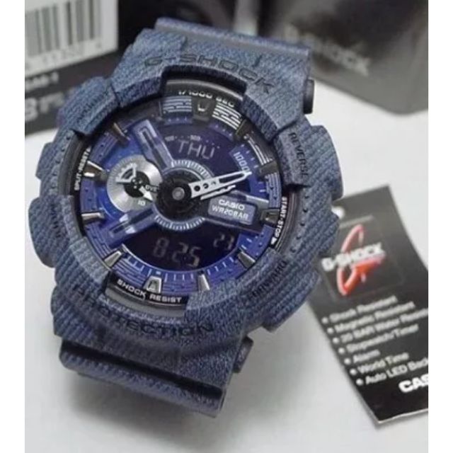 G-Shock GA-110DC-1A ยีนส์เข้ม