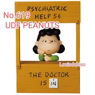 ของแท้ พร้อมส่ง Ultra Detail Figure No.619 UDF PEANUTS SERIES 12 PSYCHIATRIC HELP LUCY udfสนูปปี้