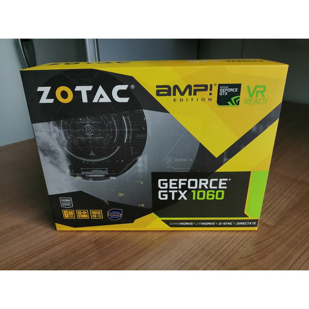 ZOTAC Geforce GTX 1060 AMP! Edition 6GB GDDR5