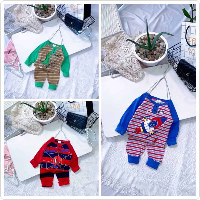 ️ ️ LONG SLEEVE BABY & KIDS PYJAMAS 6 MONTHS- 5 ปี