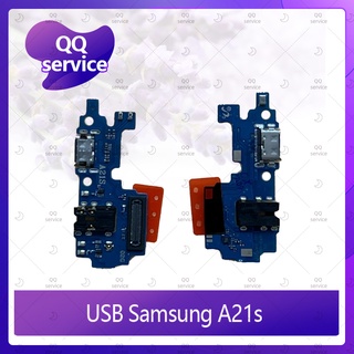 USB Samsung A21S อะไหล่สายแพรตูดชาร์จ แพรก้นชาร์จ Charging Connector Port Flex Cable（ได้1ชิ้นค่ะ) QQ service