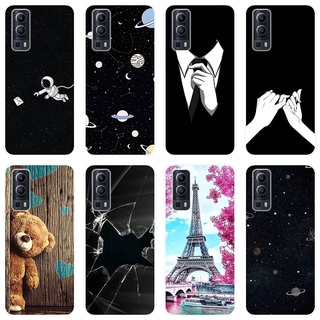 เคสสำหรับ VIVO Y72 5G Case Silicone Back Cover Soft Casing VIVO Y72 Y 72 VIVOY72 TPU เคส