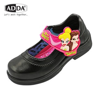 รองเท้านักเรียน ADDA แอดด้า Tinker Bell ทิงเกอร์ เบลล์ สีดำ รุ่น 41C12 ของแท้100%