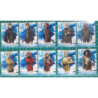 (เซต 10 ใบ)Topps Star Wars The Last Jedi Series 2