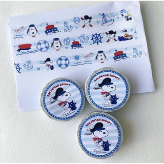 TAPE SNOOPY SAILOR (Captain )ยาว 1 เมตร