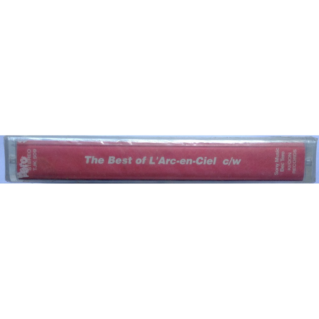 Cassette Tape เทปคาสเซ ตเพลง L Arc En Ciel The Best Of L Arc En Ciel C W ล ขส ทธ ซ ล Shopee Thailand