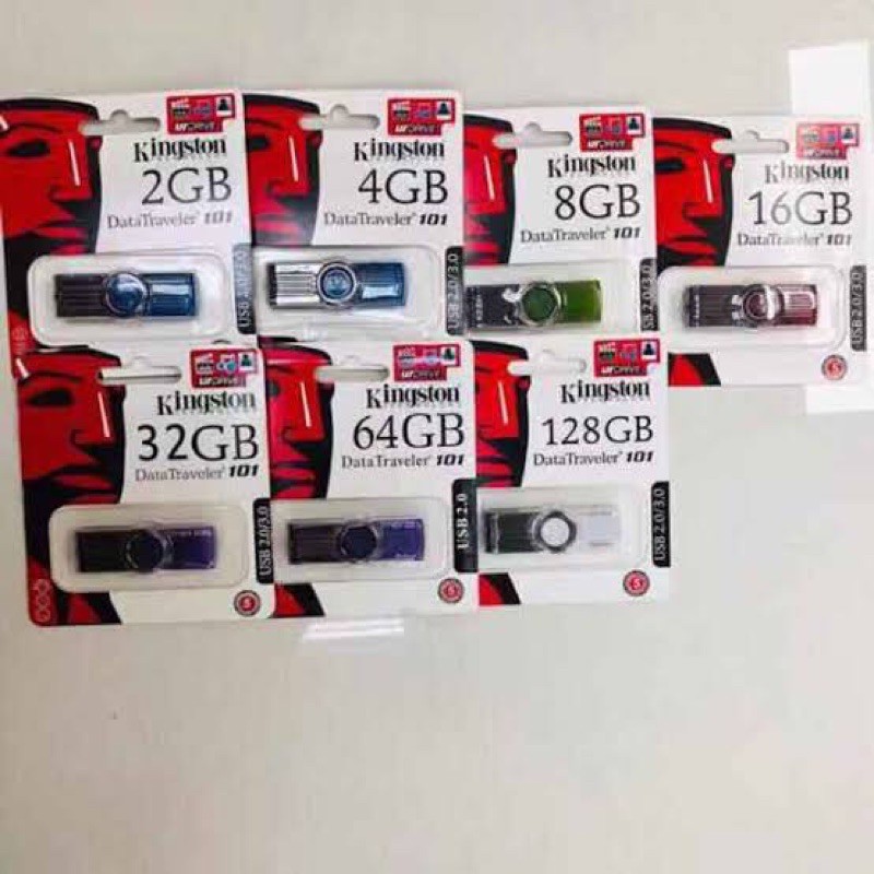 USB Flash Drive 2GB 4GB 8GB 16GB 32GB 64GB 128GB รุ่น DT101 แฟลชไดร์ฟ micro SD แฟลชไดร์ฟ แฟลชไดร์