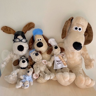 [พร้อมส่งจากไทย🇹🇭] รวมตุ๊กตากรอมิท gromit 🐶🧢 ลิขสิทธิ์แท้100% มีหลายแบบ