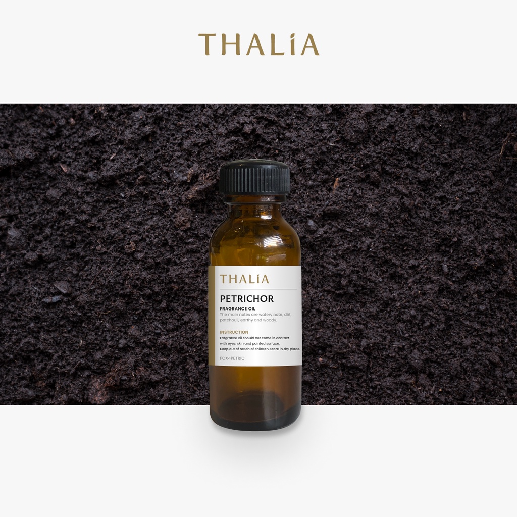 หัวน้ำหอมFragrance oil กลิ่น PETRICHOR (ไอดิน) ราคา ถูกที่สุด ดีลบีเคเค รูปภาพหลัก