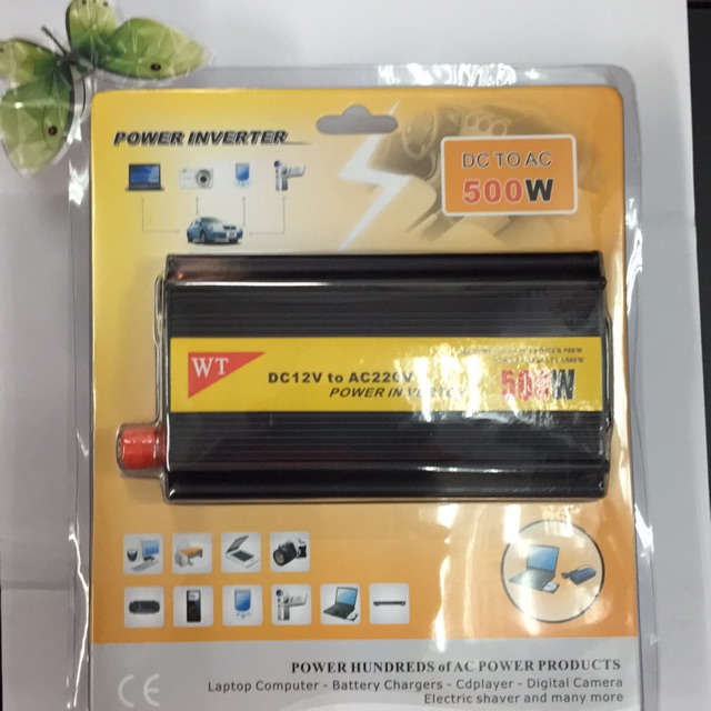 POWER INVERTER.   DC TO AC 500W