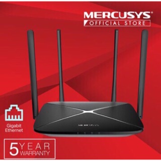 Mercusys AC1200 Dual Band Wireless Router Model AC12