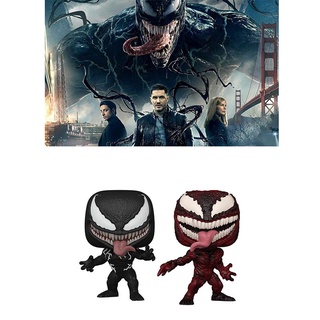 ฟิกเกอร์ไวนิล Venom Funko Pop Carnage ข้อต่อคอ และร่างกาย แบบหมุนได้ ใช้ง่าย