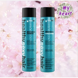 Sexyhair Moisturizing Shampoo/Conditioner 300 ml แชมพู และครีมนวดผม สำหรับผมแห้งเสีย