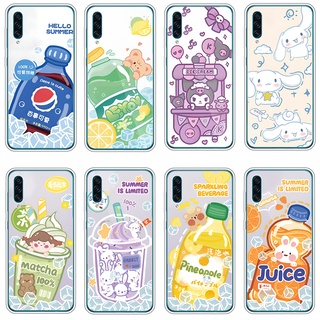 เคสโทรศัพท์ซิลิโคน TPU แบบนิ่ม สําหรับ Samsung Galaxy a50s a51 a52 a70