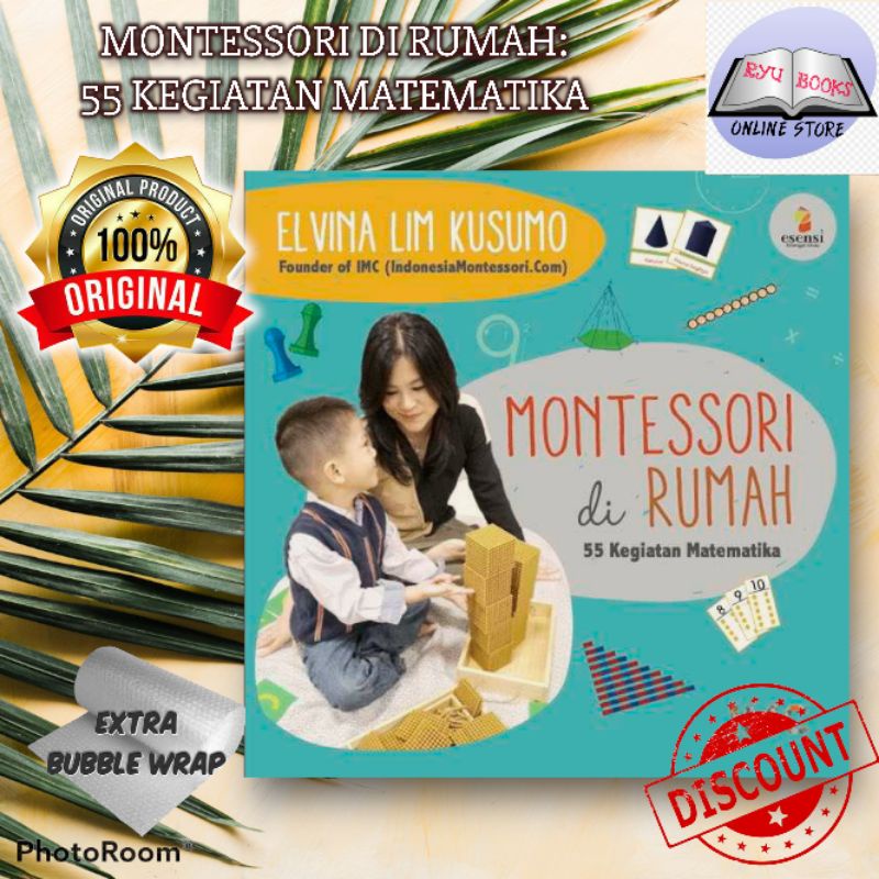 Montessori at Home: กิจกรรมคณิตศาสตร์ 55 รายการ