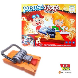 T.P. TOYS MOUSE TRAP the game เกมส์กับดักหนูหรรษา เล่นได้ 3 ระดับ เหมาะกับเด็ก อายุ 5 ปีขึ้นไป เล่นได้ทุกคนในครอบครัว