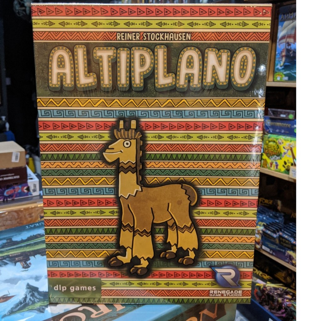 Altiplano เกมส์ของผู้สร้างคนเดียวกับ Orleans สนุกเหมือนกัน boardgame จั่วของออกมาจากถุงแล้ววางแผน เล