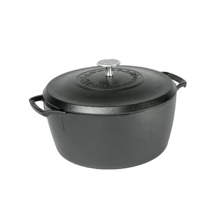 Lodge Cast Iron Blacklock *02* 5.5Qt, 5.2L, 26cm) Dutch Oven หม้อสองหูพร้อมฝา 5.5 ควอร์ต, 5.2ลิตร, 26ซม. BL02DOINT