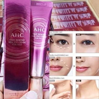 AHC Ageless Real Eye Cream For Face 30mI. แพ็คเกจใหม่ หมดอายุ 2023 Best Seller ที่กำลังมาแรงและเป็นที่นิยมอยู่ในเกาหลี