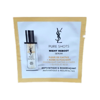 YSL Yves Saint Laurent PURE SHOTS NIGHT REBOOT SERUM 1 ml.