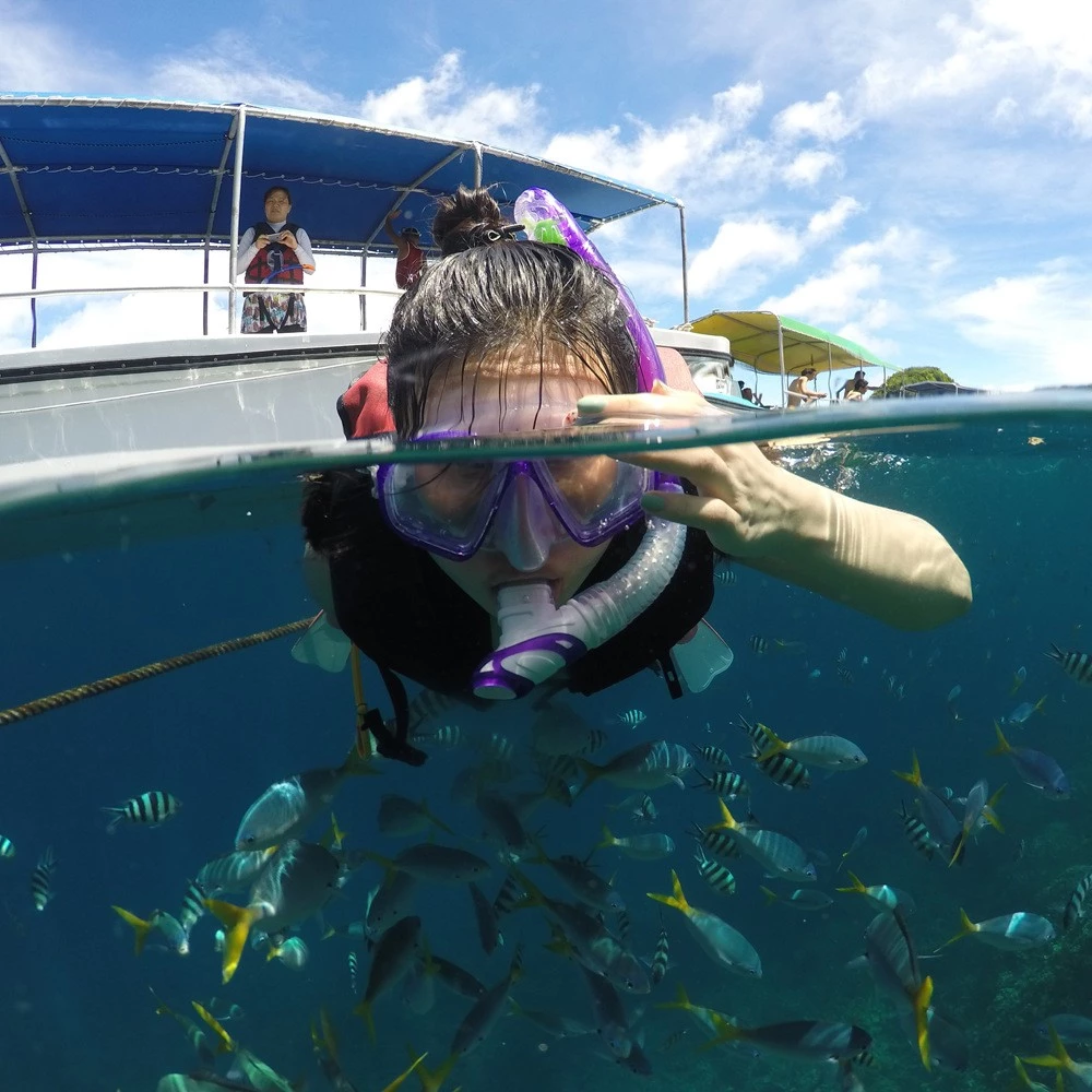 TELESIN ทุ่นรอยน้ำ GoPro Dome Port GOPRO HERO 5 6 7 8 2018 โดมถ่ายครึ่งบกครึ่งน้ำ thumbnail 9