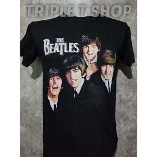 เสื้อยืดคอกลม สกรีนลายวง THE BEATLES (รหัส 178)