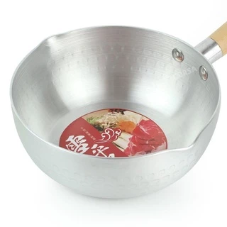 หม้ออลูมิเนียม ด้ามจับไม้ หม้อด้ามญี่ปุน มีให้เลือกขนาดรุ่น 18-pot-wooden-Stainless-steel-non--stick-05H-TC
