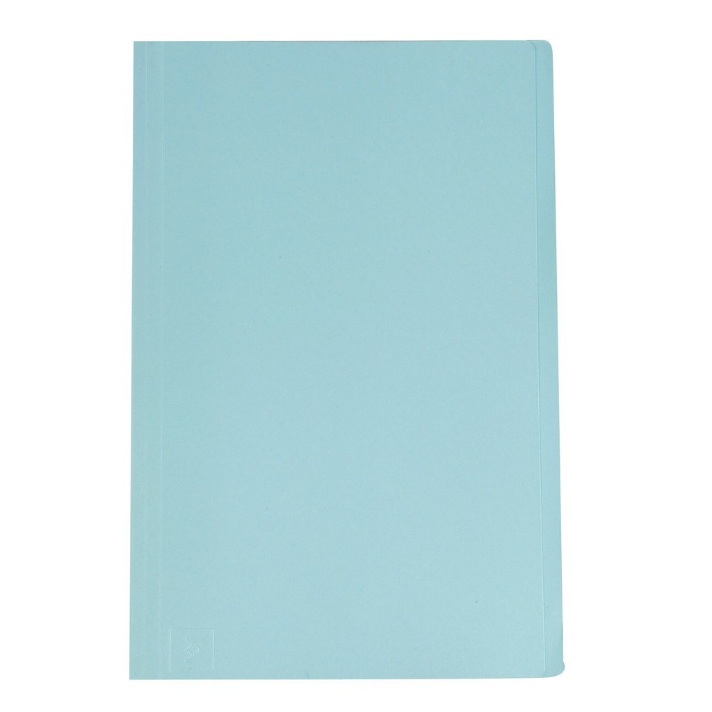 แฟ้มพับ F/C สีฟ้า ใบโพธิ์/Blue F / C Bodhi Leaf File / Blue F / C Bodhi Leaf File