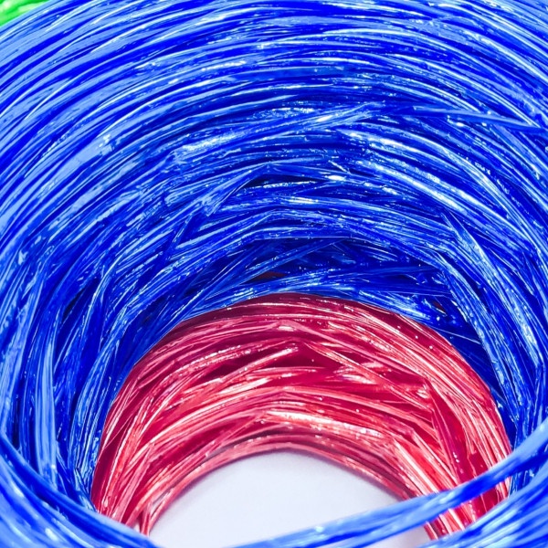 (1 ม้วน) เชือกฟางลวด